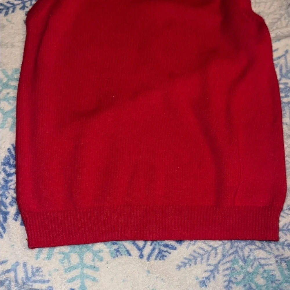 IZOD boys Red Sweater Vest